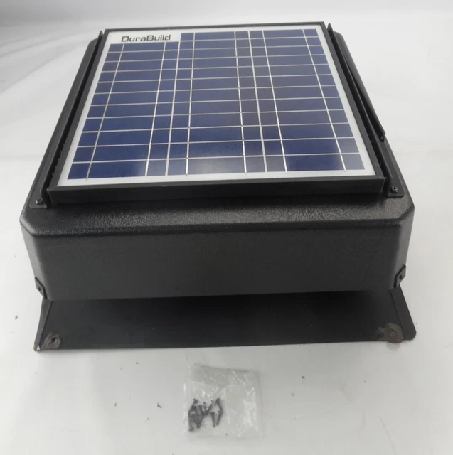 DURABUILD DSRF20W Roof Mount Solar Powered Attic Fan 20 Watt 198.99 PicClick