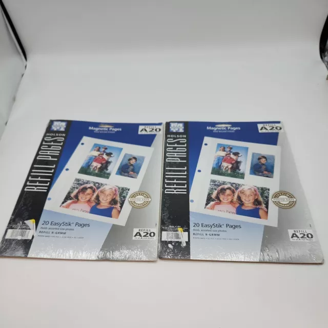 Holson Photo Album Refill Pages 4 Packs R-GRP Galleria GRP GRM