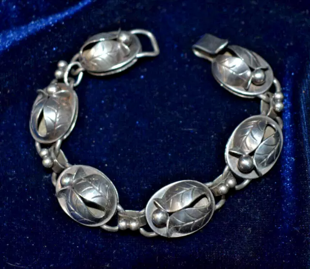 Georg Jensen LaPaglia Lady Bug Bracelet Sterling Silver 102