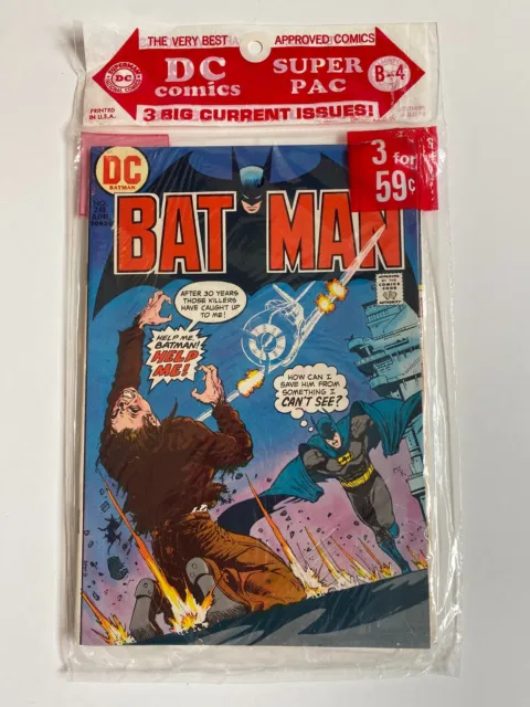 DC Super Pac B-4 DC Comics 1973 Batman #248 Shazam #2 Legion #3