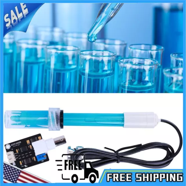 Durable PH Electrode Sensor Probe 0-14 PH for Aquarium Lab Controller Meter