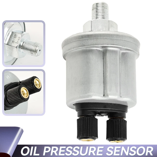 Universal 18 Npt And M10 Car Oil Pressure Sensor Gauge Sender Switch 