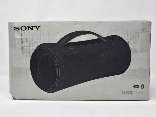 Sony SRS-XG300 Waterproof Bluetooth Wireless Speaker - Black
