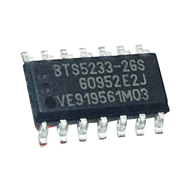 5 PCS BTS5233-2GS SOP-14 for Audi Car Computer Board Lighting Driver IC Chip