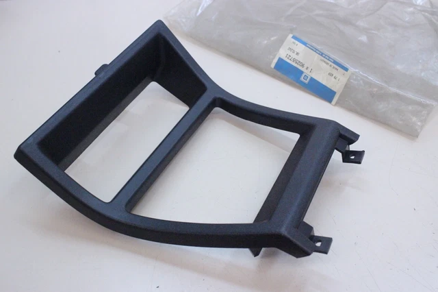 ORIGINAL OPEL Ascona C Schwarz Blende Klima OBEN VORN 90255721 OVP
