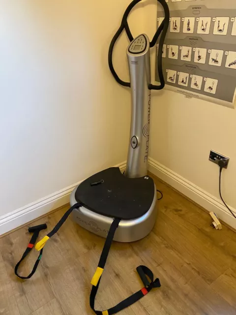 Power Plate My5 + Accessories. Silver hardly used  cost £3495 Can Deliver Local