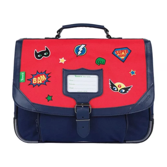 Tann's - Cartable 35 cm "Tristan" rouge - 10553