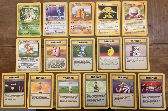 1999 POKEMON BASE Set Rare Cards inc Dragonair, Electrode, you Choose - All  16!! 14.99 - PicClick UK