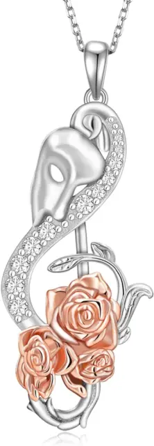 Phantom of the Opera Necklace 925 Sterling Silver Broadway Music Theater Gifts