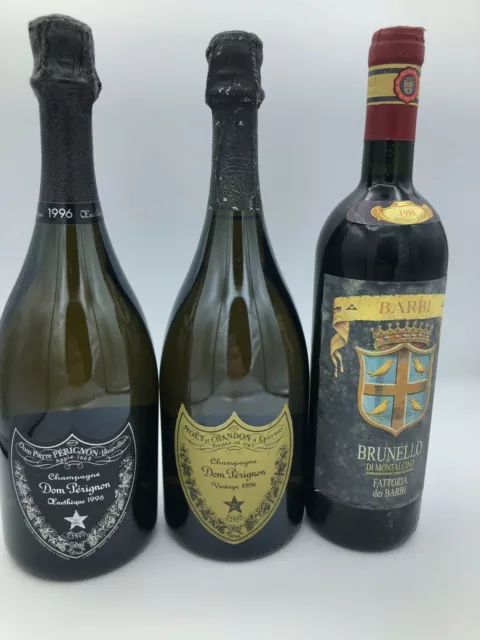 DOM PERIGNON Œnothèque” 1996 DOM PERIGNON 1996 BRUNELLO DI MONTALCINO 1996 RARI