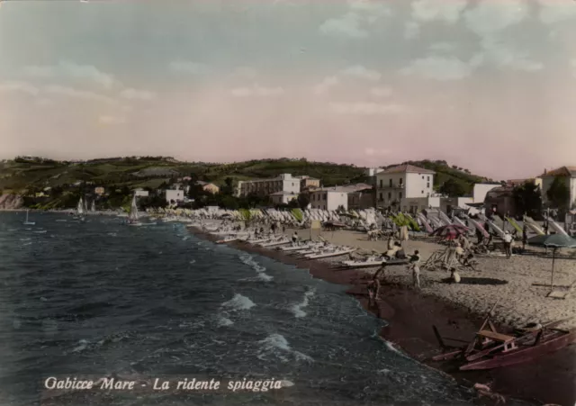 Ng2142 - Gabicce Mare Rimini Pesaro - La Ridente Spiaggia Non Viaggiata