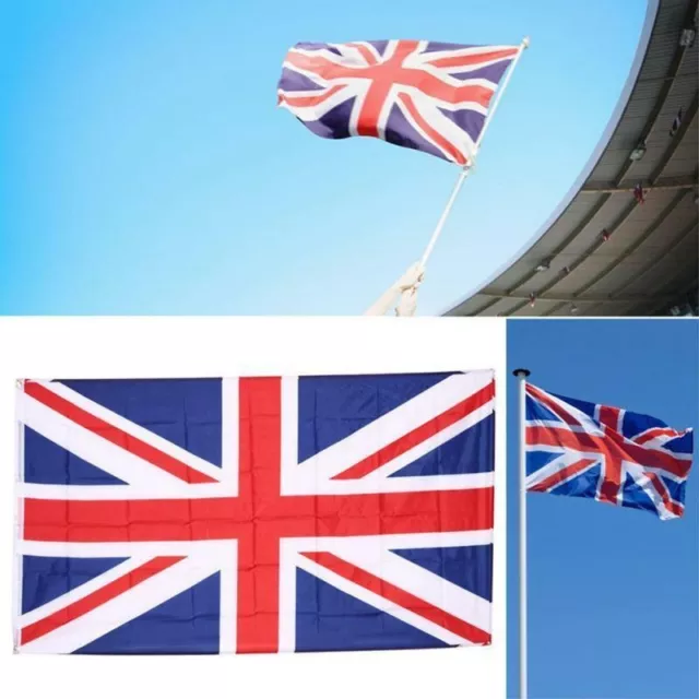 3'x2' Large UNION JACK FLAG Team Great Britain British England United Kingdom