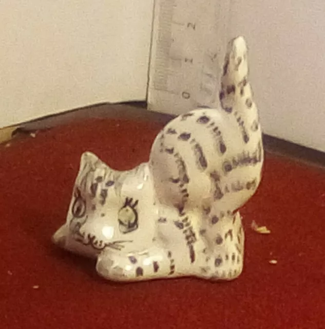 Philip Laureston / Bryony Laureston Babbacombe Pottery b&w cat