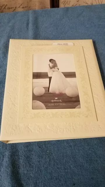 HALLMARK WEDDING Photo Album SCRAPBOOK 3 Ring GUEST & MEMORY BOOK Bride &  Groom