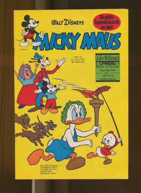 Micky Maus  1965  Nr.  26  Ehapa