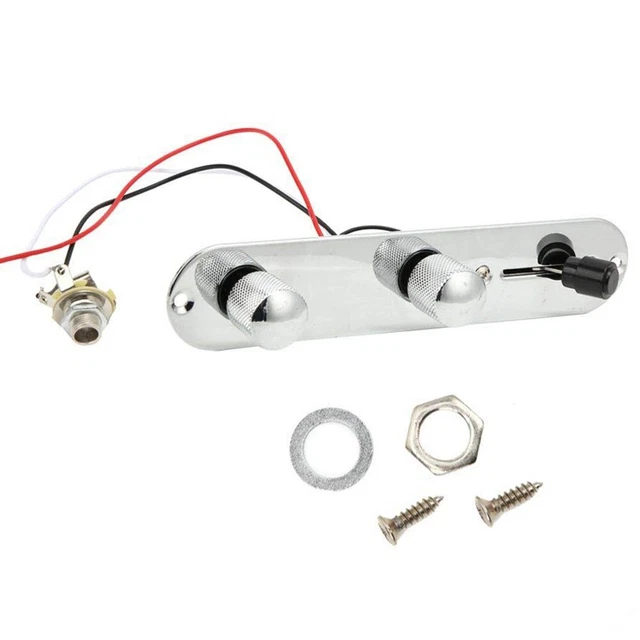 Electric Guitar Parts Quality Plated Control Plate For Fender Telecaster Tele US Electric Guitar Parts Quality Plated Control Plate For Fender Telecaster Tele US