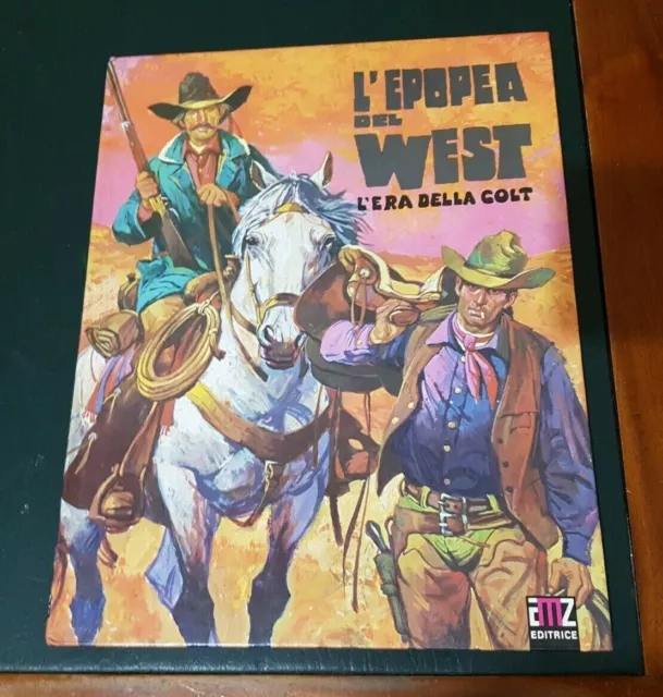 L'EPOPEA del WEST * L'era della colt * AMZ ( illustra Claudio Mazzoli ) 1^ Ed.