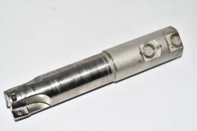 1'' Indexable End Mill Cutter 3FL 1'' Shank 5-1/2'' OAL 1.000