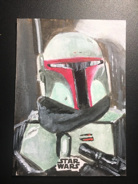 Topps Star Wars Mandalorian Season 2 sketch S Mohamed