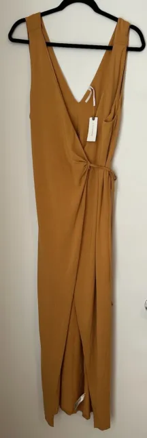 anthropologie maxi dress xl