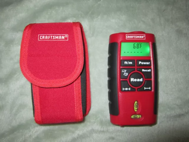 Herramienta de medición guiada por láser Craftsman modelo LASER TRAC no. Bolsa 320.48252