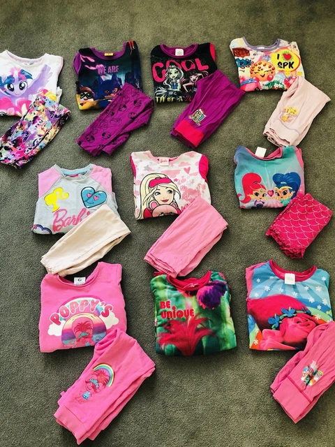 ❤️Huge Girls Character Pyjamas, Tracksuits, Outfits Bundle 4-5/5-6 Years❤️