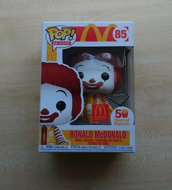 FUNKO POP RONALD McDonald Diamond Australia Exclusive + Pop Protector