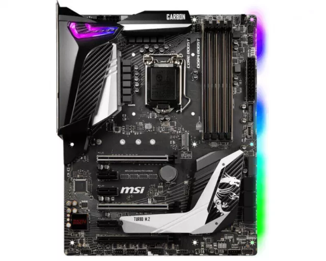 MSI MPG Z390 GAMING PRO CARBON Motherboard LGA 1151 Intel Z390 DDR4 M.2 ATX HDMI