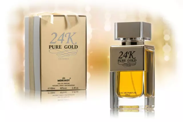 24 K Pure Gold Parfum Eau de Toilette 100 ml Damen Duft Parfume Frauenparfüm