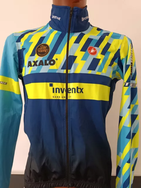 MAGLIA CICLISMO ANTIPIOGGIA nuova PRO FIT RAIN JACKET CASTELLI
