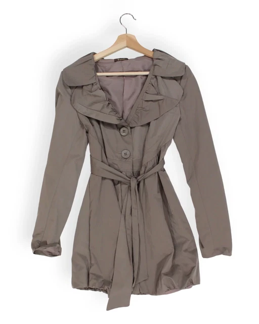 Manteau Trench Beige avec Ceinture