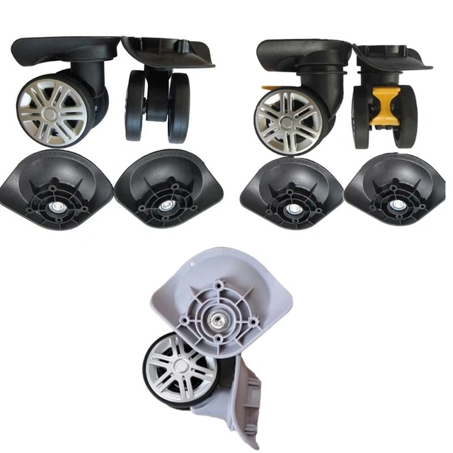 1 pair A19 Suitcase Luggage Replacement Swivel Repair Accessories Mute Roller