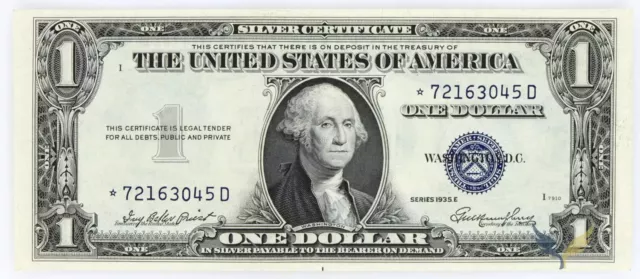 1935-E $1 Silver Certificate Fr 1614* Star Note