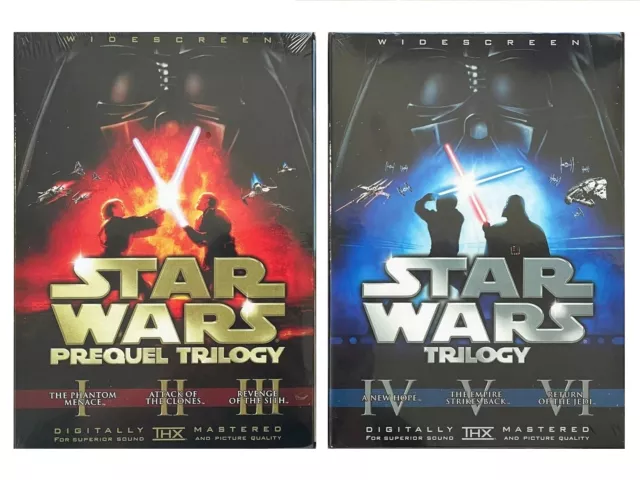 Star Wars Trilogy & Star Wars Prequel Trilogy Season 1-6 (DVD)