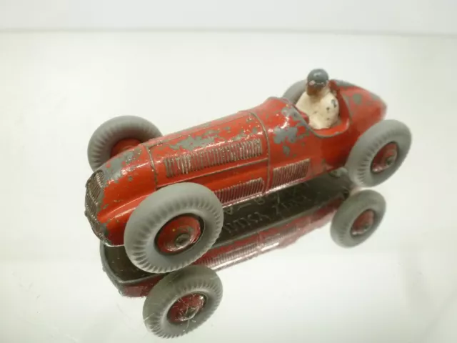 Dinky Toys 23F Alfa Romeo Racing Car - Red 1:43 - Fair Condition - 188