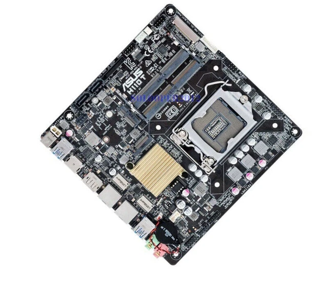 ASUS H110T LGA 1151 Intel H110 Motherboard DDR4 DIMM Mini-ITX USB3.0 ...