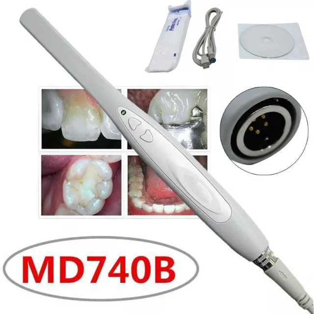 Dental Intraoral Oral Camera USB-X Imaging System MD740B with 50 Sleeves New US