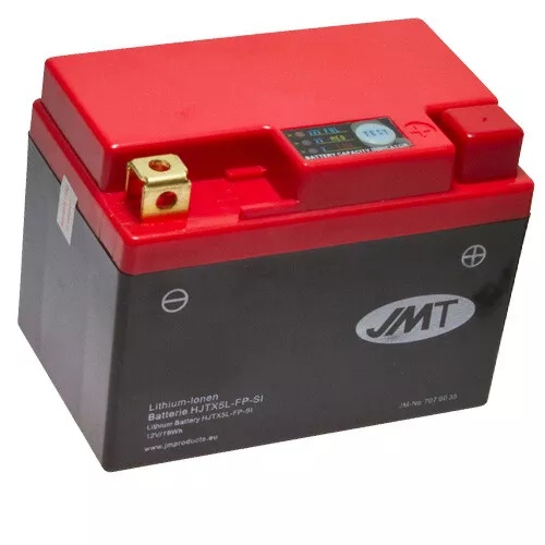 Motorrad Batterie JMT Lithium HJTX5L-FP / YTX5L-BS, 12V|CCA:96A (113x69x85/105mm