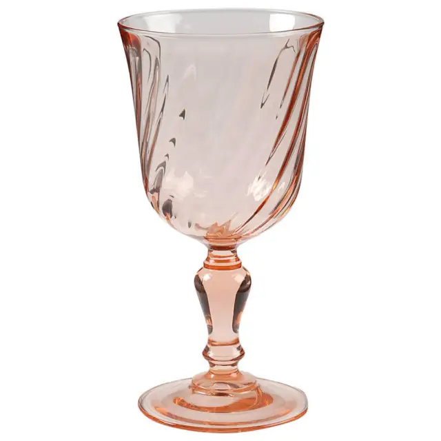 Cristal D'Arques-Durand Rosaline Pink  Water Goblet 91020