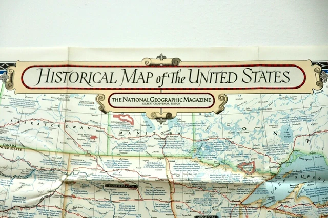 NATIONAL GEOGRAPHIC SHEET Map Vintage - National Geographic Sheet Map Vintage Historical Map Of.webp