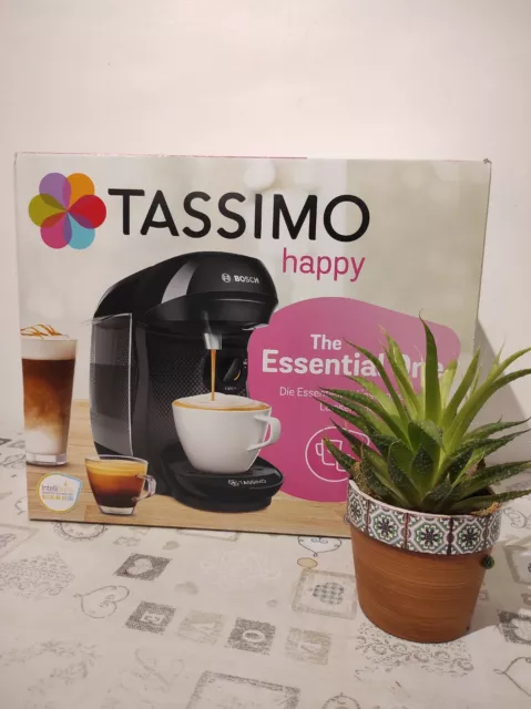 Cafetière à dosette Compatible Tassimo Bosch TAS1002 0.7L - Noir