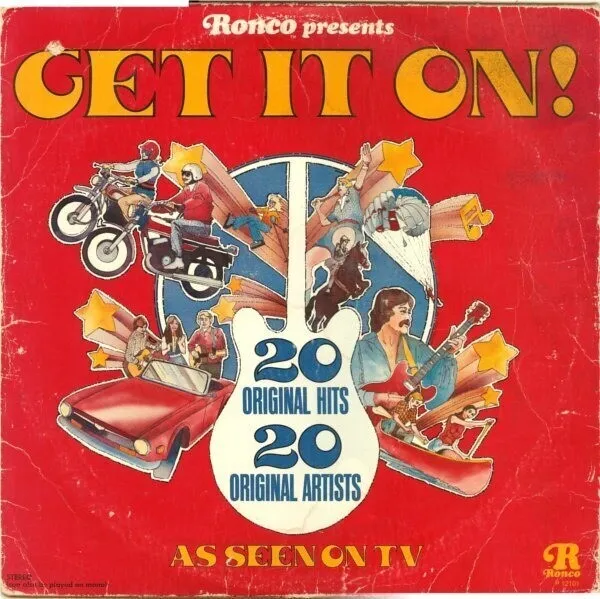 Jerry Lee Lewis, Deodato, Stylistics Get It On! NEAR MINT Ronco Vinyl LP