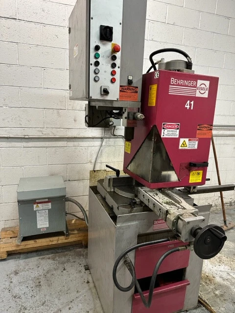 Behringer VMS400H cold saw used