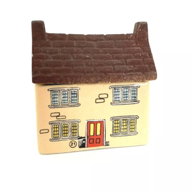 Vintage Wade Whimsey~on~Why #21 Broomyshaw Cottage Porcelain English Building