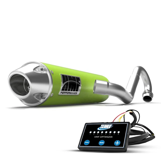 HMF Yamaha YFZ 450R Full Exhaust Green - Venom w/Euro + EFI (09-23)