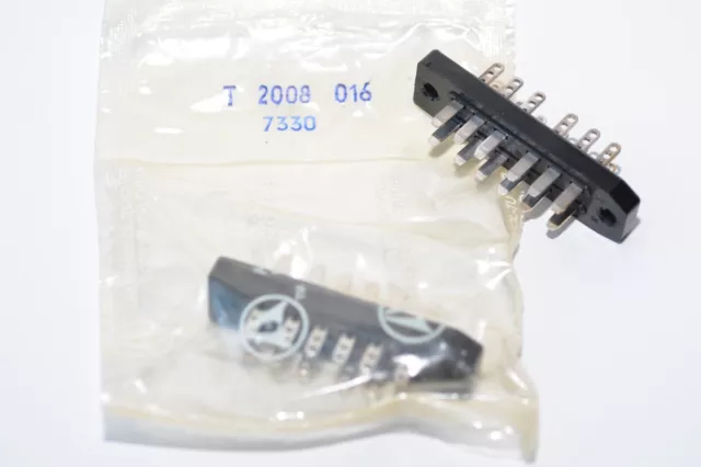 12-polige Amphenol-Tuchel Typ T2008-016 Messerleiste / Stecker, DIN 41622, NOS