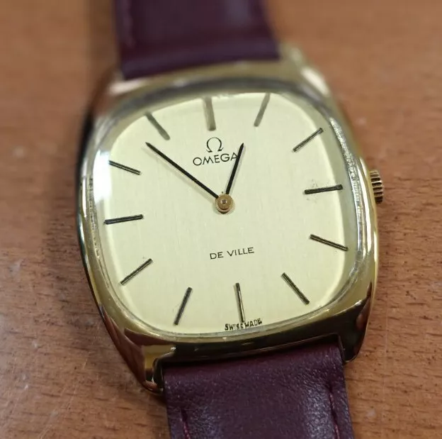 Omega De Ville 111.0139 Cal.625  70's Hand Winding Chapado Oro Caballero 2