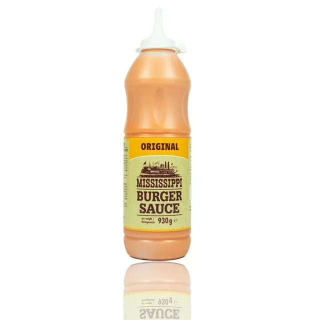 Mississippi - Burger Sauce Squeeze "Original" (Soße 930 g) - Burgersauce