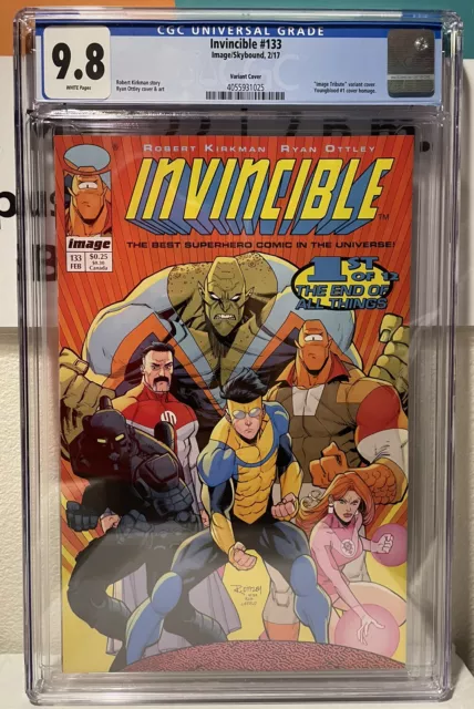 Invincible #133 CGC 9.8 - Youngblood Variant - Image Comics 2017 Kirkman Ottley