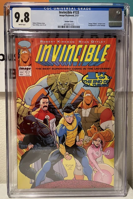 Invincible #133 CGC 9.8 - Youngblood Variant - Image Comics 2017 Kirkman Ottley